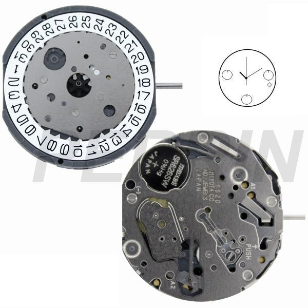 FS20 Miyota Watch Movement