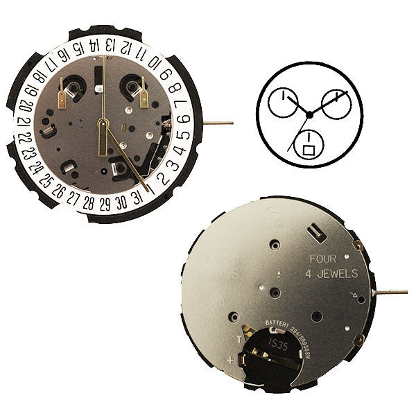 ETA G10-212-6 Watch Movement - Main Image