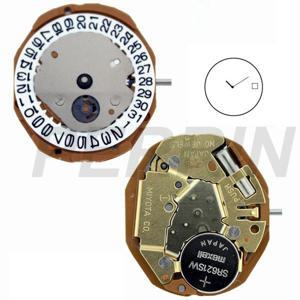 GL17 Miyota Watch Movement – Perrin Supply Ltd