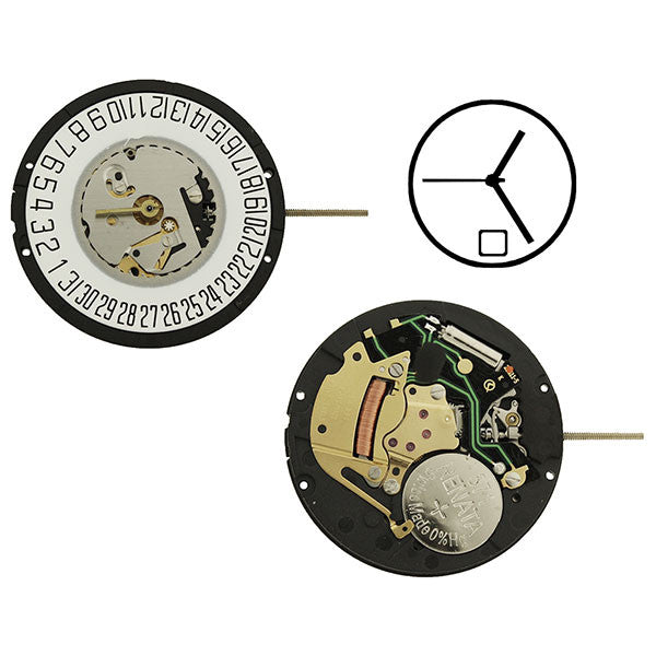 ISA 331/103 Date 6 Watch Movement (9346083268)