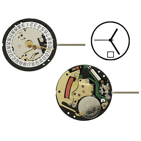 ISA 338/103 Date 6 Watch Movement (9346084036)