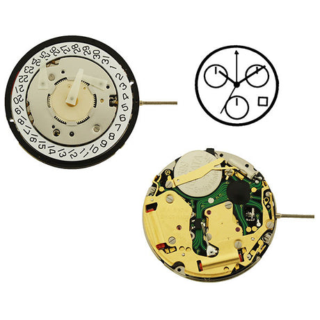 ISA 8174/220 Swiss Watch Movement (9346089860)