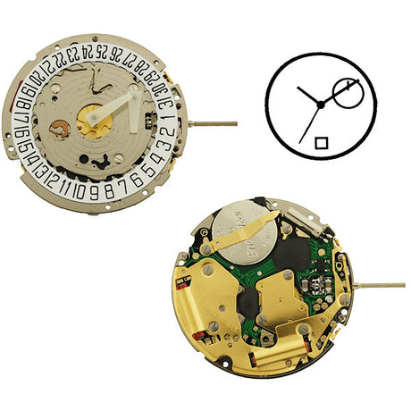 ISA 8176/2050 Swiss Watch Movement (9346090692)