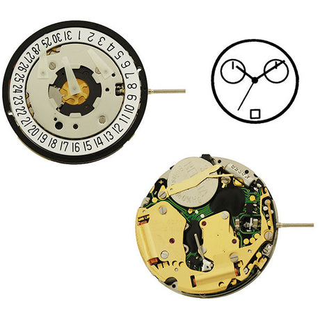 ISA 8271 Watch Movement (9346091012)