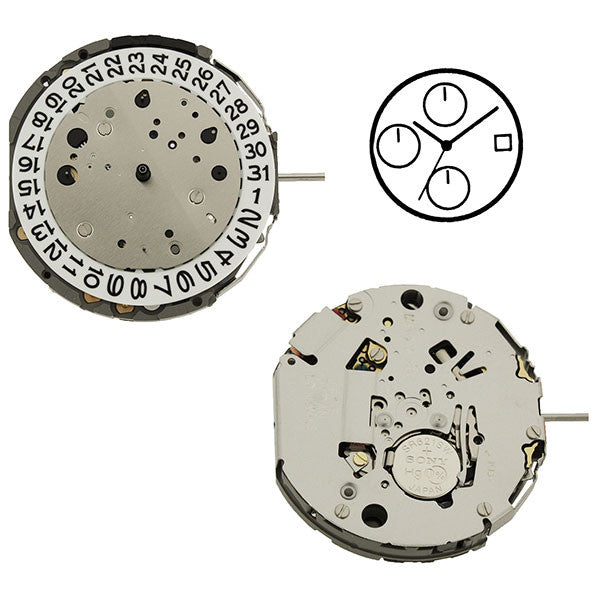 JS16 Miyota Watch Movement