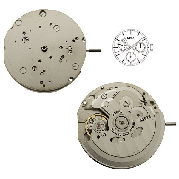 NE20 SII Automatic Watch Movement (9346098372)