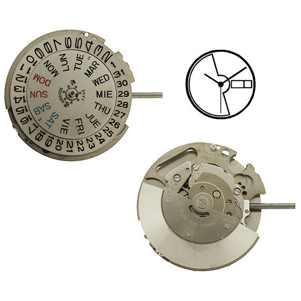 NH16 SII Automatic Watch Movement (9346099204)