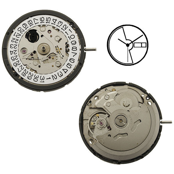 NH35 SII Automatic Watch Movement