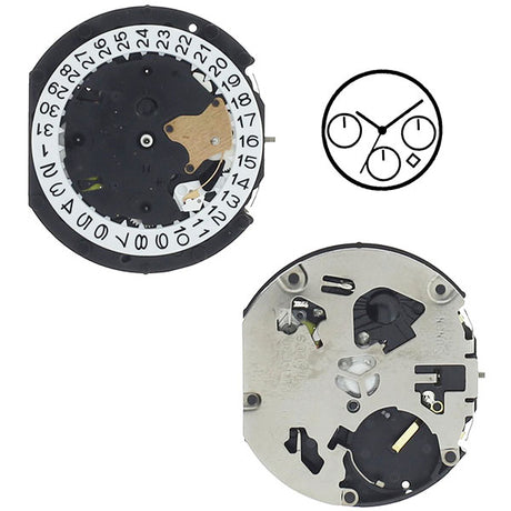 PE902 SUNON Quartz Watch Movement (3835521925154)