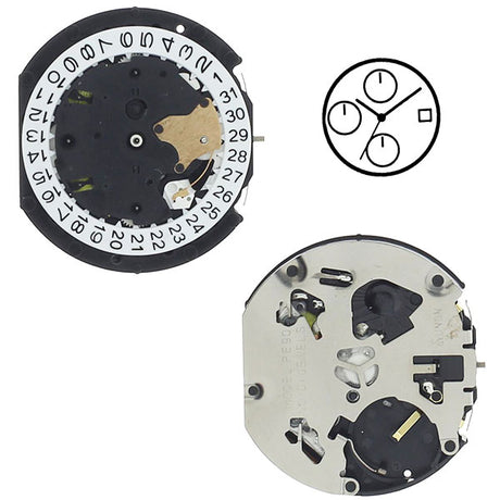 PE903 SUNON Quartz Watch Movement (3835532083234)