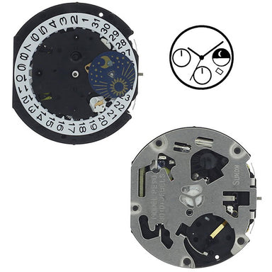 PE905 SUNON Quartz Watch Movement (3836740632610)