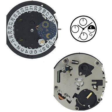 PE906 SUNON Quartz Watch Movement (3836745285666)
