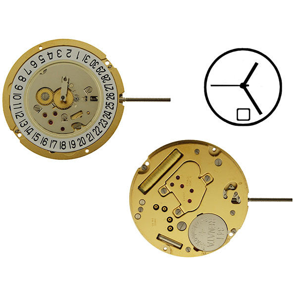 RL1005 Date 6 Watch Movement (9346103300)