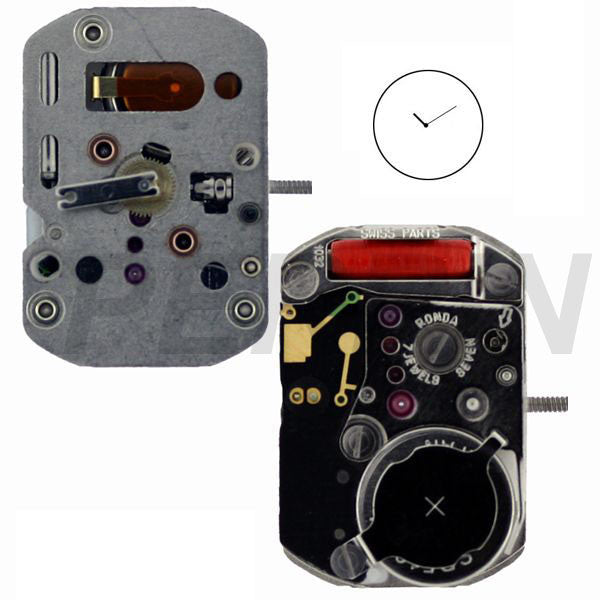 Ronda Quartz Watch Movements | Perrin Wholesale Watch Movements ...