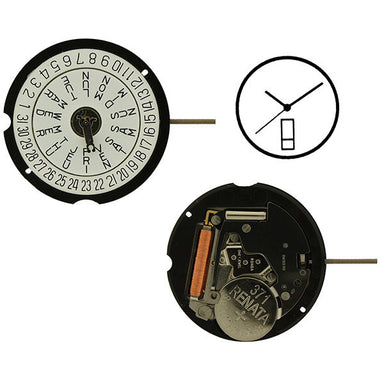 RL 507-D2 Swiss Assembled Watch Movement (9346120580)