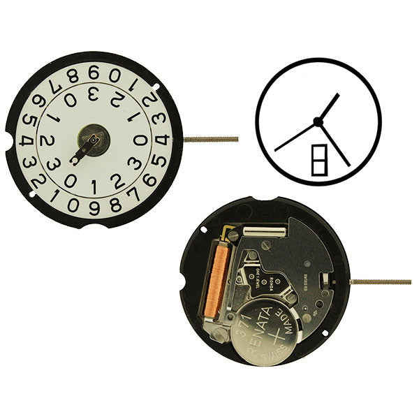 RL 509 Date 6 Watch Movement (9346121412)