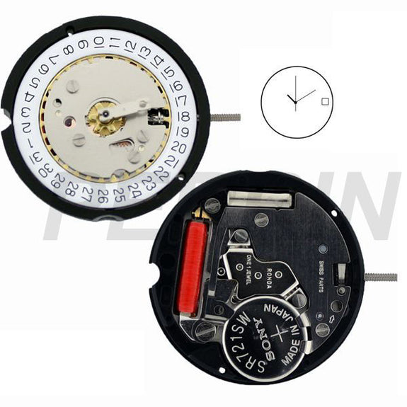 Ronda Quartz Watch Movements | Perrin Wholesale Watch Movements ...