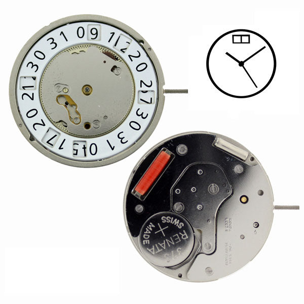 RL6003B H2 Watch Movement (3835290157090)