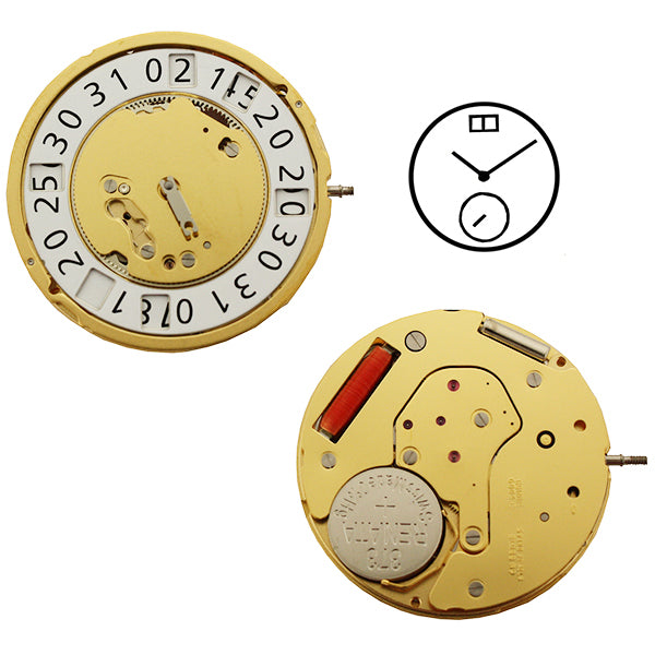 RL6004B Swiss Watch Movement (9346130500)