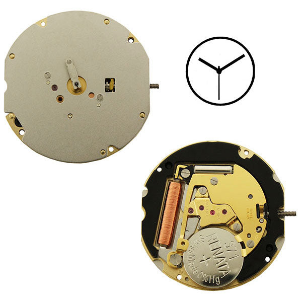 RL703SW 3 hands Watch Movement (3835214757922)