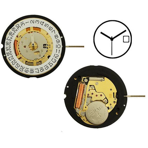 Ronda Quartz Watch Movements | Perrin Wholesale Watch Movements ...