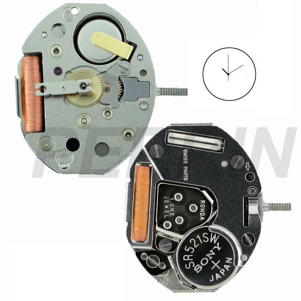 Ronda Quartz Watch Movements | Perrin Wholesale Watch Movements ...