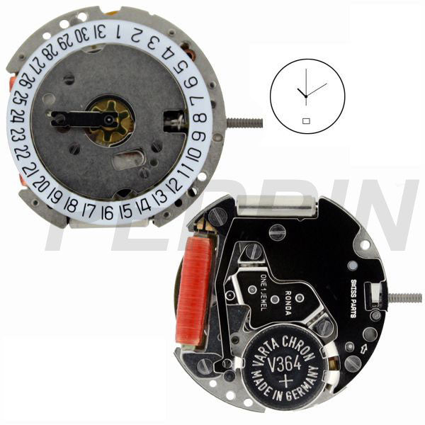 【ペンタ】 ① RL775-6 Watch Movement – Perrin Supply Ltd