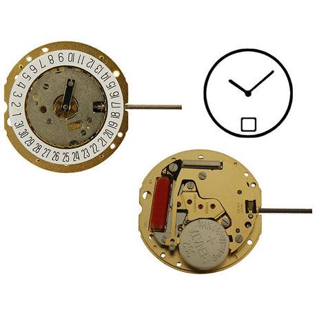 RL784 Date 6 Swiss Watch Movement (9346152708)