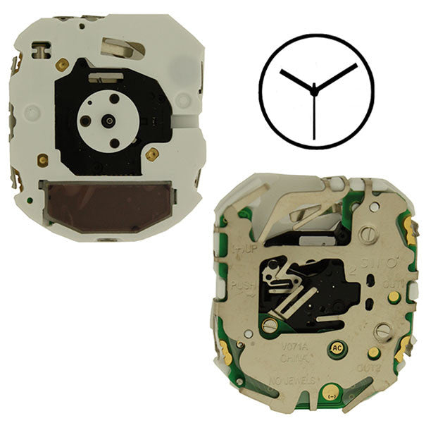 V071 20 Seiko Watch Movement
