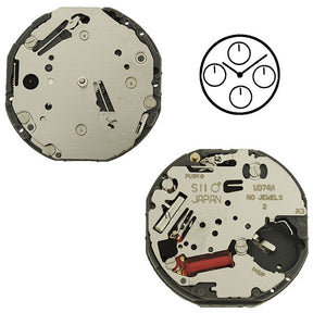 VD74 SII Quartz Watch Movement (9346167684)