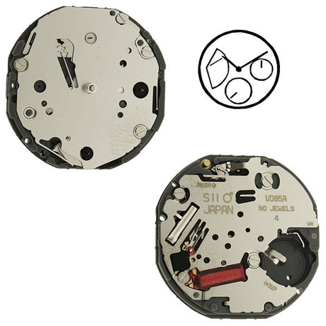 VD85 SII Quartz Watch Movement (9346170820)