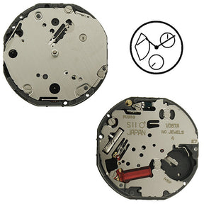 VD87 SII Quartz Watch Movement (9346171332)