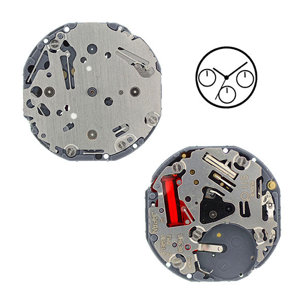 VH63 S Epson Quartz Watch Movement (3836825206818)