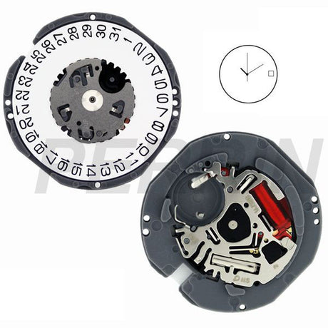 VJ32 Date 3 SII Watch Movement (9346175364)