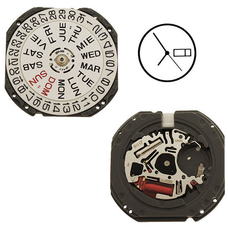 VJ43 SII Quartz Watch Movement (9346177092)