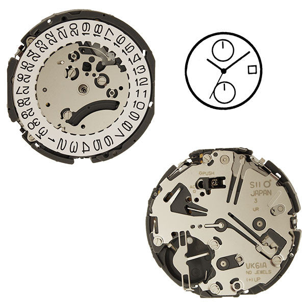 VK61 SII Watch Movement - Main Image
