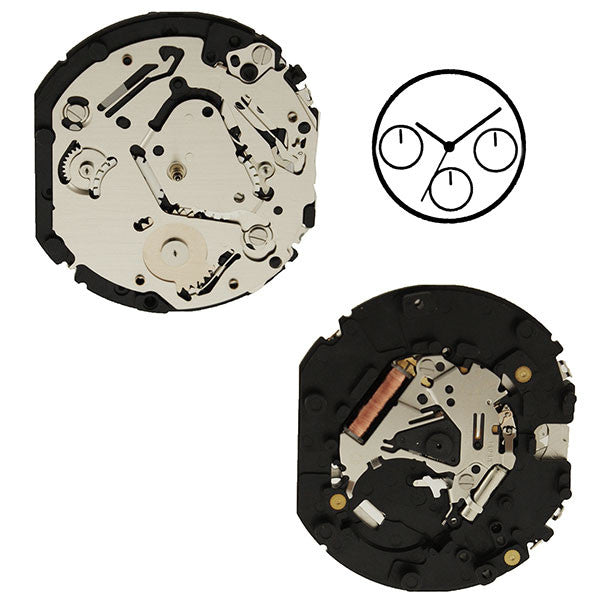 VX9J Epson Watch Movement – Perrin Supply Ltd