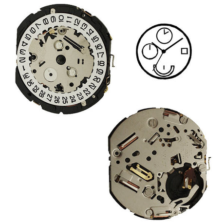 YM87 Epson Watch Movement (9346200900)