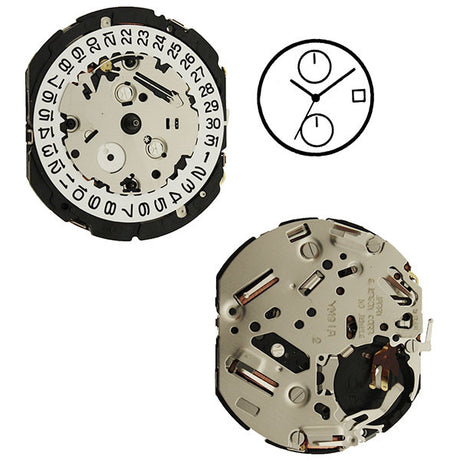 YM91 Epson Watch Movement (9346201092)