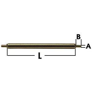 Nickel Silver 1.20 mm Regular Spring Bars - pkg of 12 (197520261135)