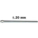 1.20 mm Split Pins PKG 10 (131894214671)