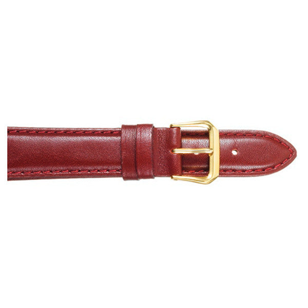 burgundy leather watch strap (9318849860)