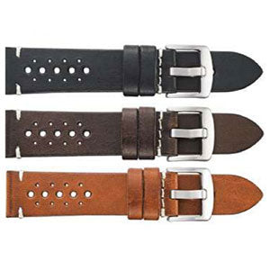 340 Vintage Leather Watch Strap (1570761343010)