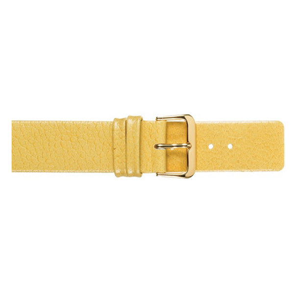 yellow leather watch strap (9318851972)