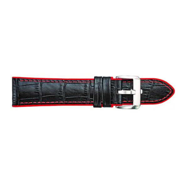 368 Alligator Grain Watch Strap with Silicone Lining (11631919183)