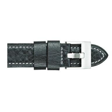 black leather watch strap (9602307407)