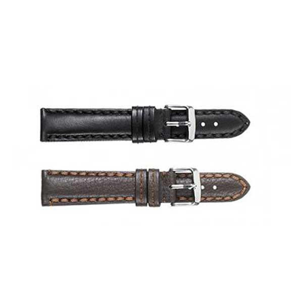 392 Padded Heavy Stitched Calf Skin Watch Strap (9318856900)