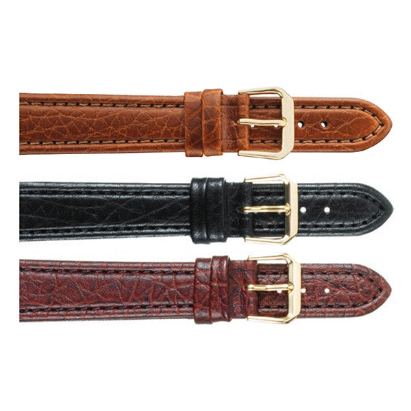 Italian Stitched Leather Watch Strap (9318857028)