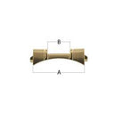 19 mm Curved End Piece with Pointed Tips (523056578594)