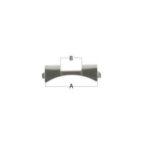 18 mm Curved End Piece with Pointed Tips (523054841890)